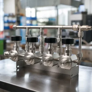 Beverage Valve Manifold 316L for Sanitary Processing