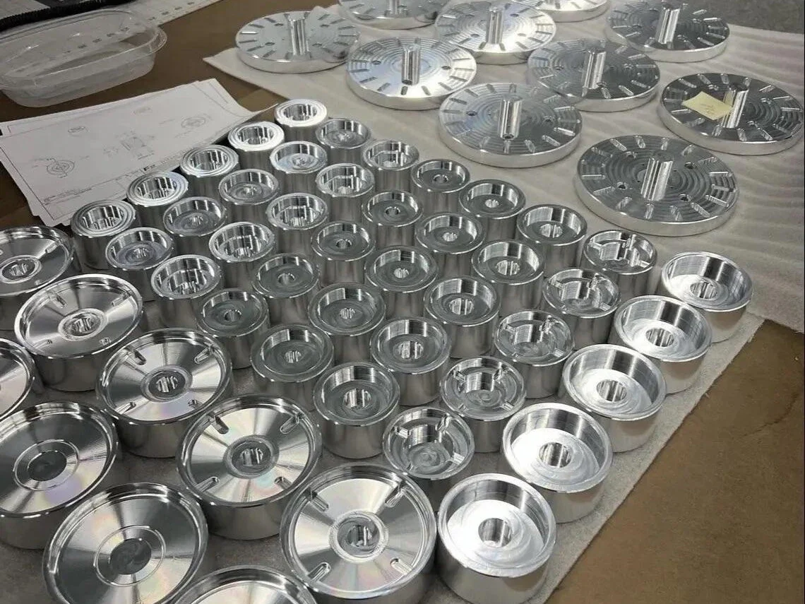 CNC precision factory food-grade raw materials and custom components production