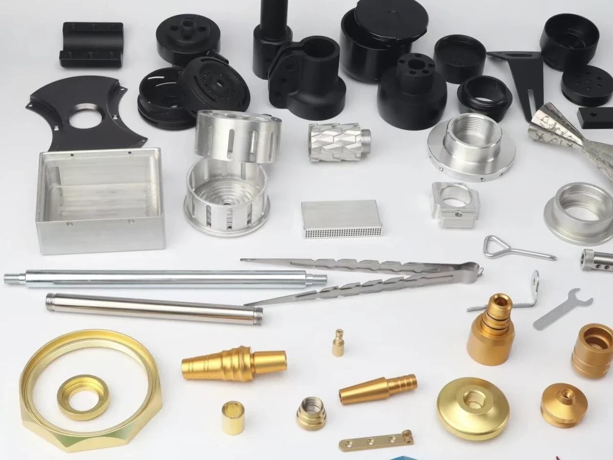 Precision aluminum vs stainless steel vs plastic material selection comparison for CNC parts