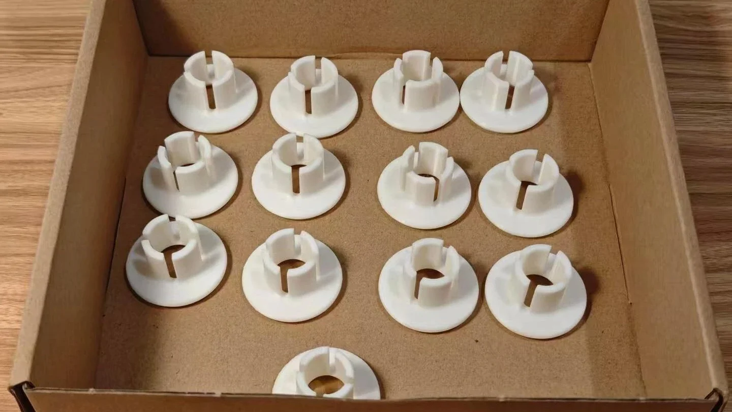 Hygienic contact PEEK components