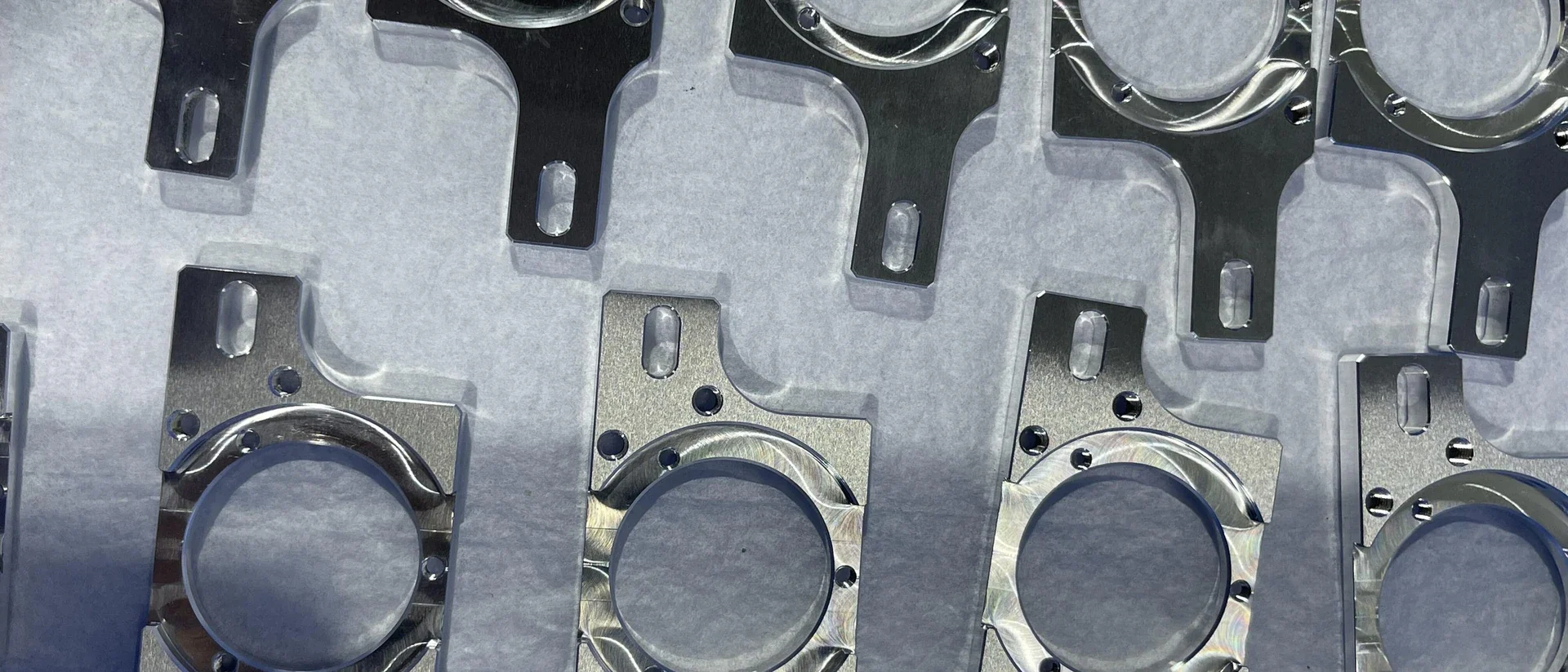 Precision anodized aluminum brackets manufacturing layout for packaging machinery system integrators
