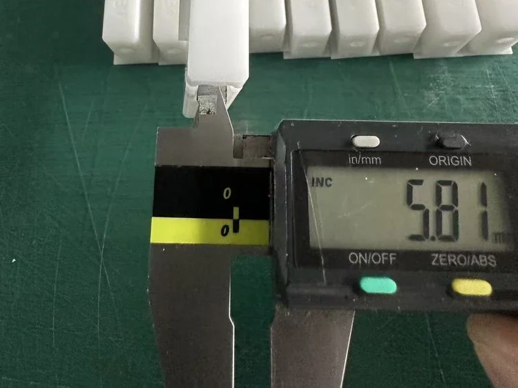 Precision CNC machining PEEK parts and dimensional inspection for food machinery OEMs