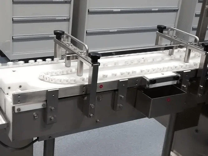 Machined components prepared for protective packing and shipment