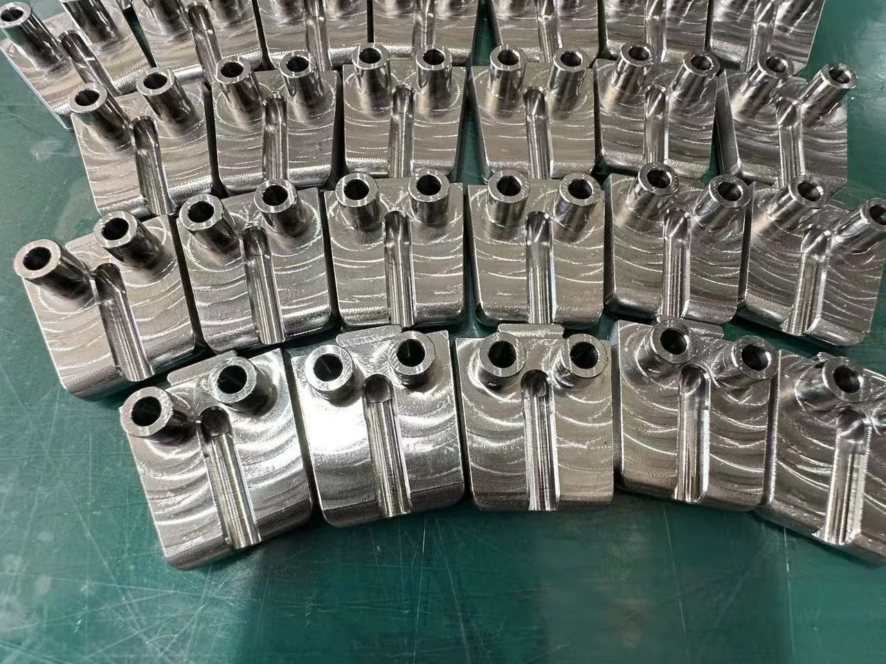 Precision sanitary brackets and food machinery components machined by ZSCNC