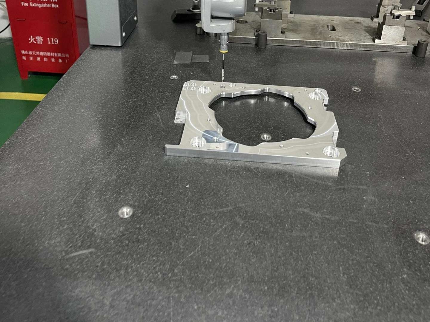 Quality control infrastructure for OEM machining and dimensional reporting