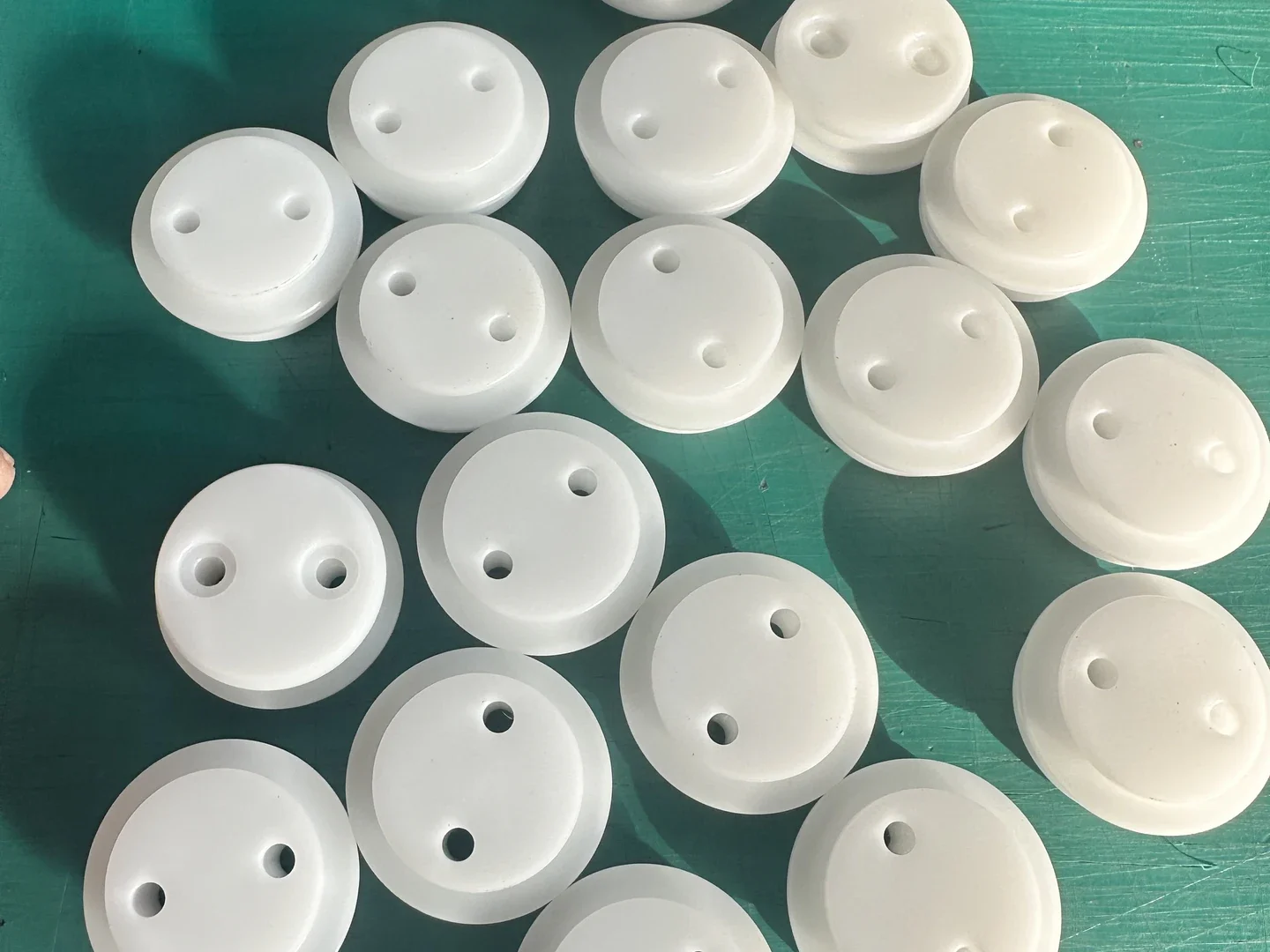 Sacrificial Inserts and Contact Pads