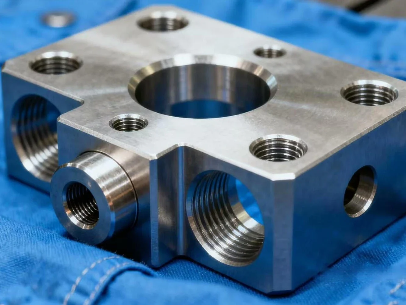 Sanitary valve manifold flow paths and sealing faces