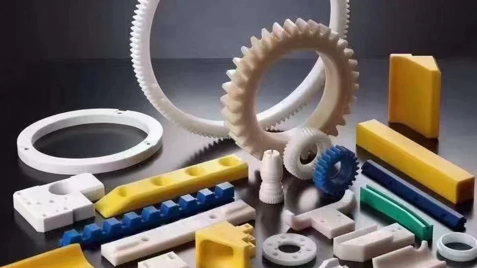 Precision CNC machined food-grade polymer components