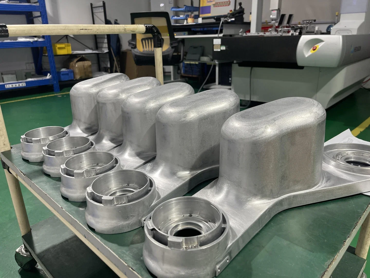 ZSCNC precision CNC machining facility for filling machine replacement parts