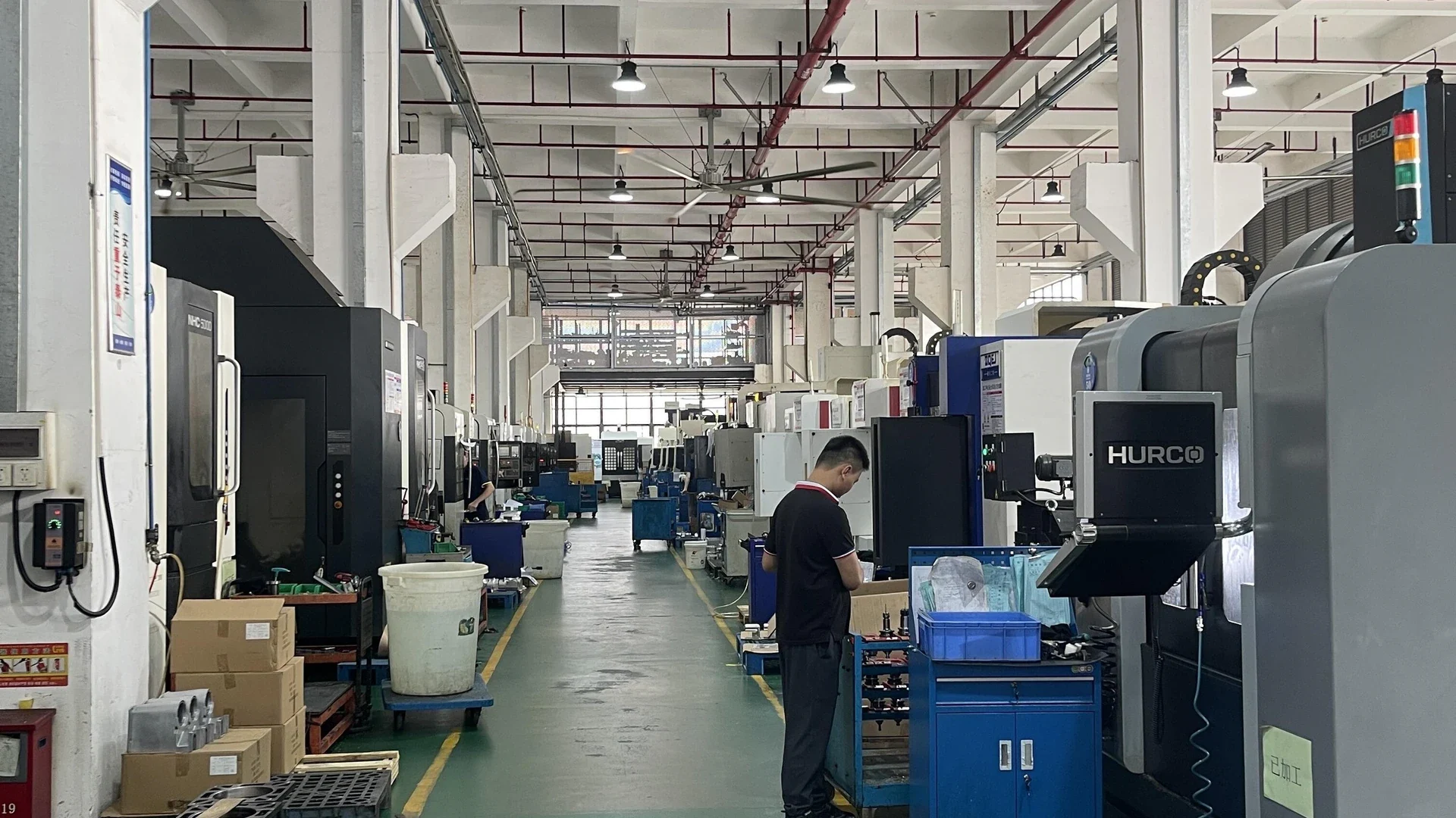 ZSCNC precision CNC machining facility for food-grade components