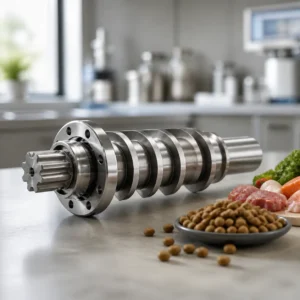 Hardened Extruder Shafts for Pet Food Equipment