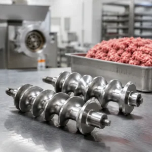 440C Grinder Augers for Meat Processing Equipment